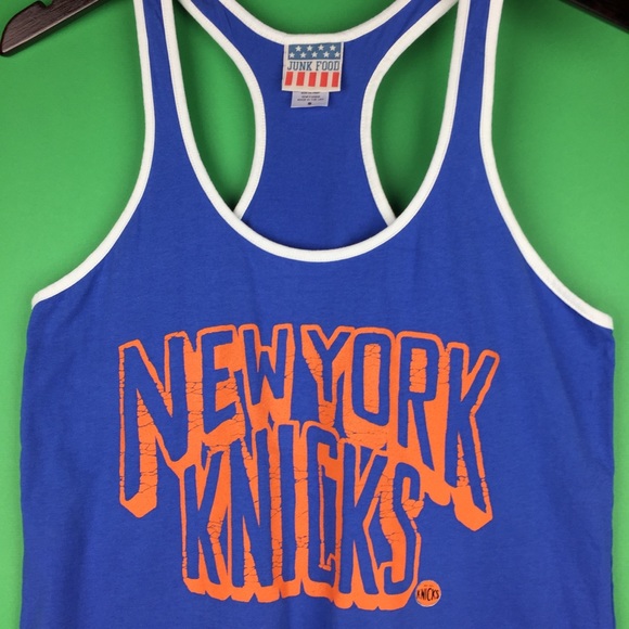 Junk Food New York Knicks Ringer Tank Racerback - Picture 3 of 5